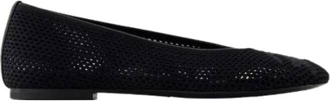 Burberry Leather flats Black Dames