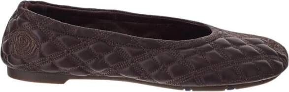 Burberry Gewatteerde Sadler Ballet Flats Brown Dames