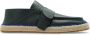 Burberry Leren schoenen Deck Low Green Heren - Thumbnail 1