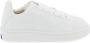 Burberry Witte Leren Sneakers Ronde Neus Vetersluiting White Dames - Thumbnail 21