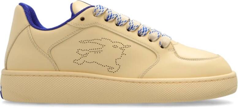 Burberry Leren sneakers Beige Dames