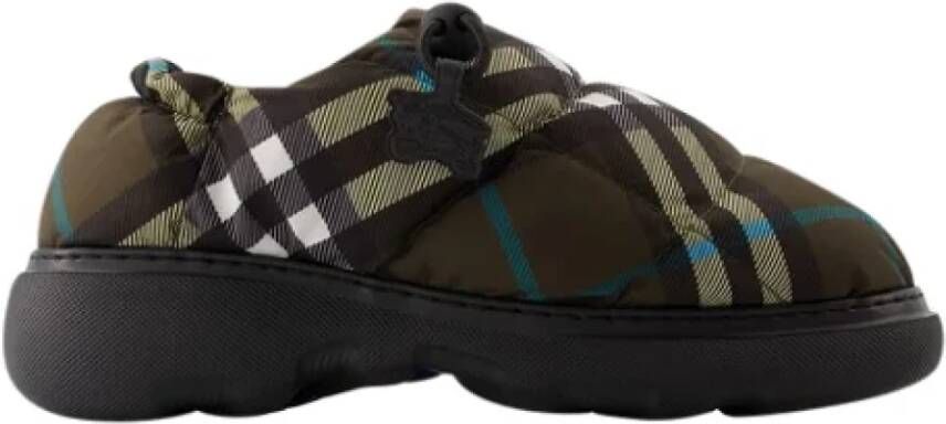 Burberry Nylon flats Multicolor Dames