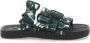 Burberry Nylon Rose Sandalen met B-Vormige Gespen Green Heren - Thumbnail 6