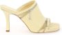 Burberry Peep Mules in glanzend leer Yellow Dames - Thumbnail 1