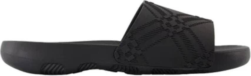 Burberry Plastic sandals Black Dames