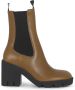 Burberry Premium Chelsea Boots in bruin leer Brown Dames - Thumbnail 7