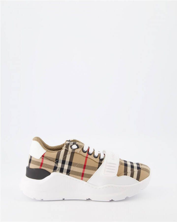 Burberry Vintage Check Velcro Strap Sneakers Multicolor Dames