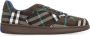 Burberry Ronde Neus Lage Sneakers Green Heren - Thumbnail 1