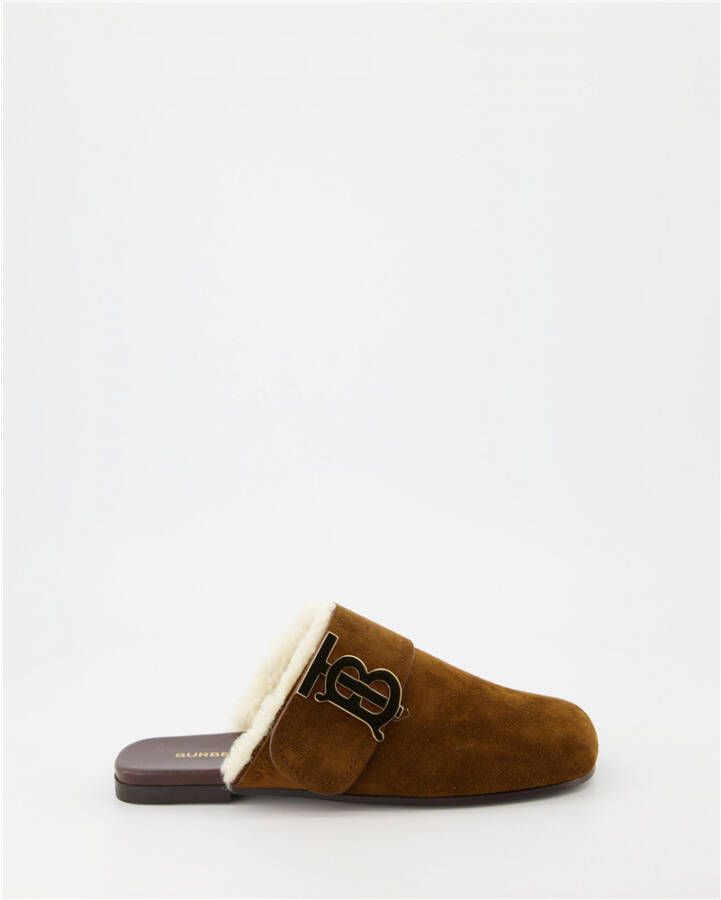 Burberry Slippers Bruin Heren