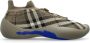 Burberry Geperforeerde Check Sneakers met Geribbelde Boord Multicolor Heren - Thumbnail 1