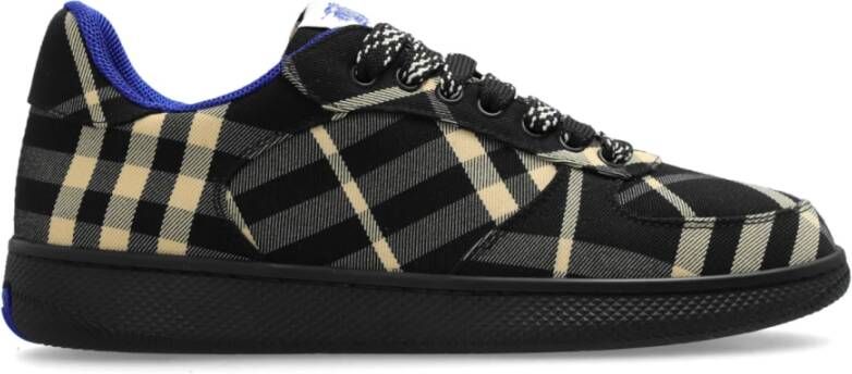 Burberry Sneakers Terrace Black Dames