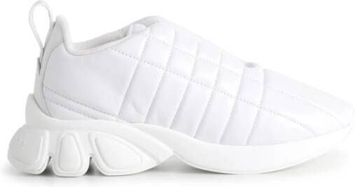 Burberry Klassieke witte damesschoenen Nieuw Box White Dames