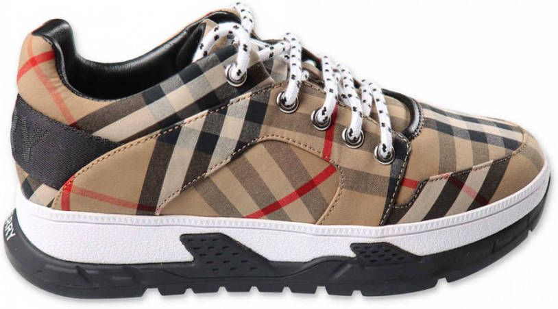 ik wil Opschudding Afleiding Burberry Sneakers In Check Canvas - Schoenen.nl