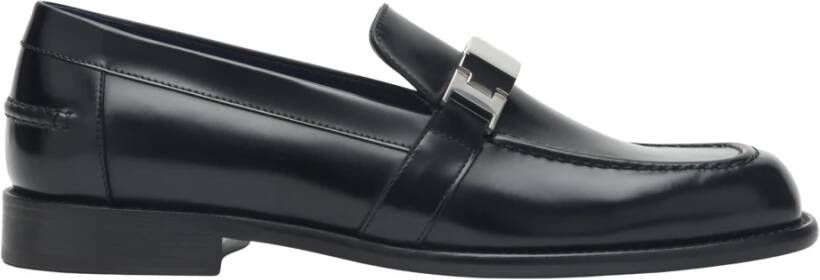 Burberry Stijlvolle Slip-On Loafer Schoenen Black Dames