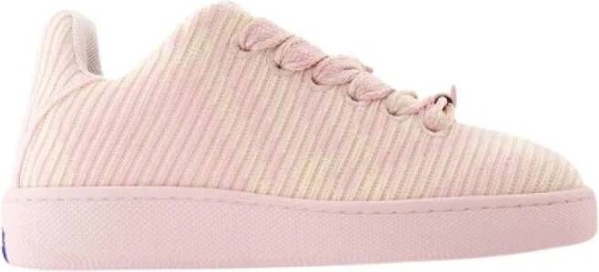 Burberry Vintage Pre-owned Fabric sneakers Pink Dames