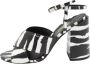 Burberry Vintage Pre-owned Leather sandals Black Dames - Thumbnail 1