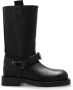 Burberry Hoge Laarzen- MF Saddle Low Black Heren - Thumbnail 6