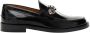 Burberry Zwarte Geborsteld Leren Loafer Black Dames - Thumbnail 1