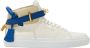 Buscemi Witte leren hoge sneakers White Dames - Thumbnail 1