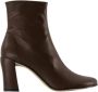 By FAR Leather boots Brown Dames - Thumbnail 1