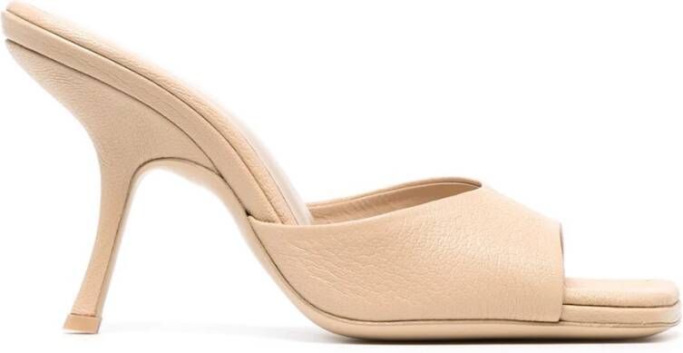 By FAR Mora Sandalen Correl Leer Beige Dames