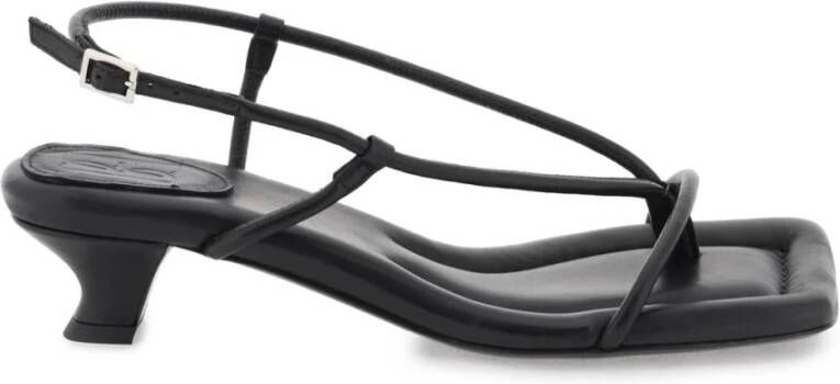 By Malene Birger Tevi Slingback Sandalen By Herenne Birger Black Dames