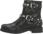 CafèNoir Ankle Boots Black Dames - Thumbnail 2