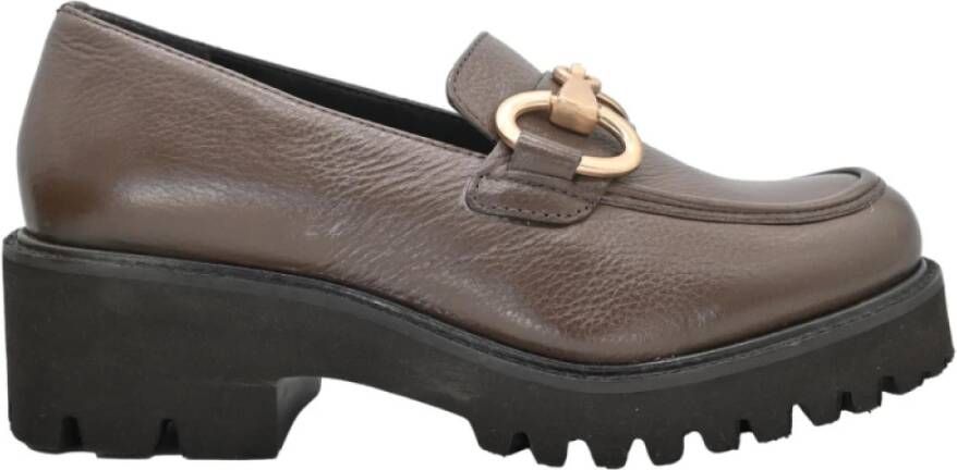 CafèNoir Lage Schoenen Xv1072 Fango Brown Dames