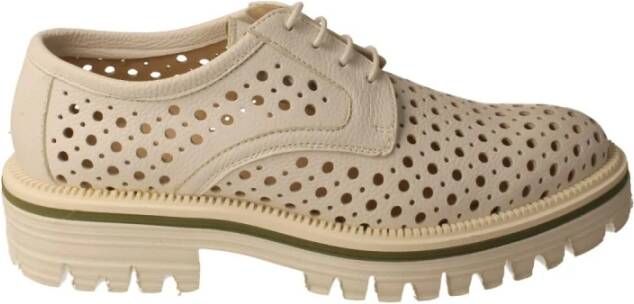 Calce Laced Shoes Beige Dames