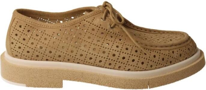 Calce Laced Shoes Beige Dames