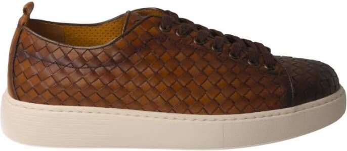 Calce Laced Shoes Brown Heren