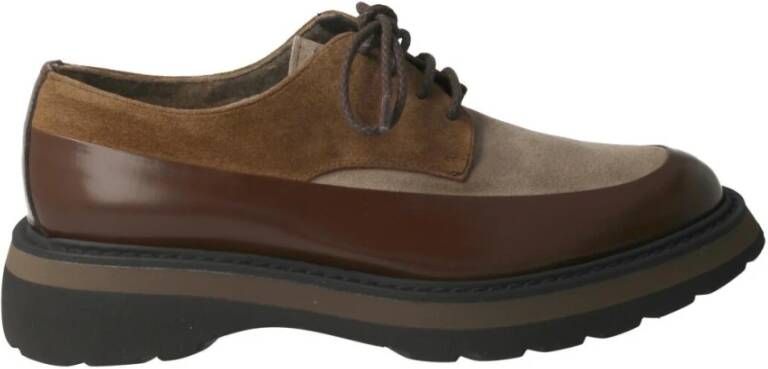 Calce Lage Schoenen Brown Dames