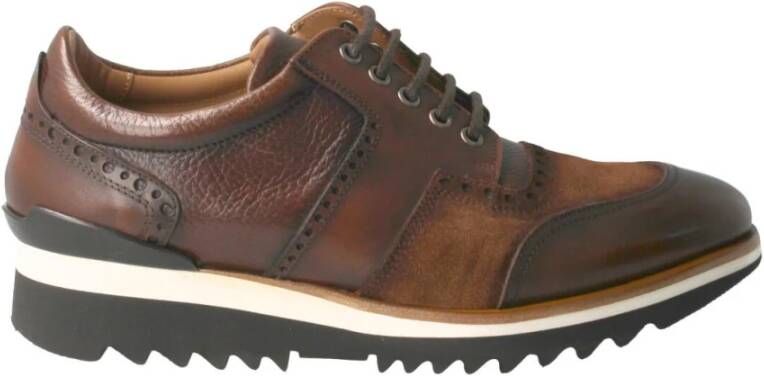 Calce Lage Schoenen Miinto-E6D582063B0184A63129 Brown Heren