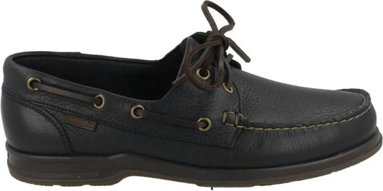 Callaghan Blauwe Leren Bootschoenen Sea-Walker Blue Heren