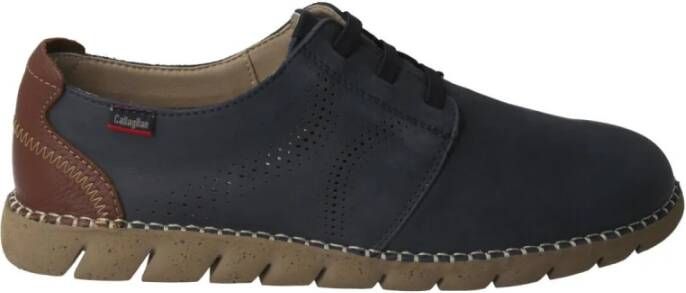 Callaghan Blauwe Suède Herenschoenen Blue Heren