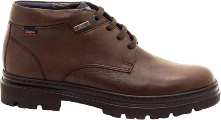 Callaghan Bruine Goretex Leren Herenlaarzen Brown Heren