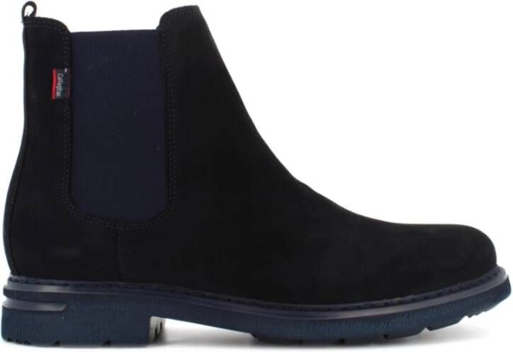 Callaghan Klassieke Leren Schoenen Blue Heren