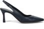 Calpierre Blauwe Hak Pumps Blue Dames - Thumbnail 1