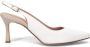 Calpierre Witte Hak Pumps White Dames - Thumbnail 1