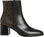 Calvin Klein Laarsjes ALMOND ANKLE BOOT 55 MONO MIX in elegante look - Thumbnail 1