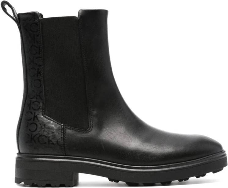 Calvin Klein Ankle Boots Black Dames