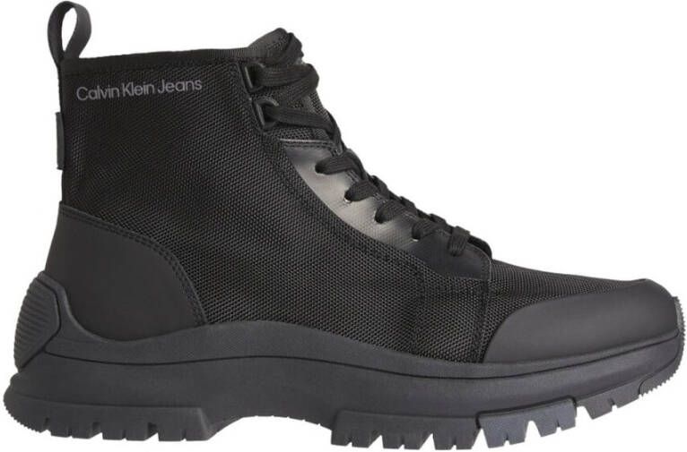 Calvin Klein Avontuurlijke Veterschoen Black Heren