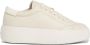 Calvin Klein Beige Lace-Up Flatform Sneakers Beige Dames - Thumbnail 1