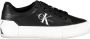 Calvin Klein Plateausneakers VULC FLATFORM BOLD LTH met logoprint opzij - Thumbnail 1