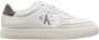 Calvin Klein Jeans Witte Heren Logo Sneakers Multicolor Heren - Thumbnail 16