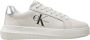 Calvin Klein Sportieve witte sneakers met contrastdetails White Dames - Thumbnail 1