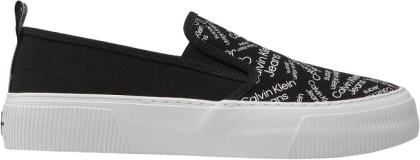 Calvin Klein Casual Slip-On Schoenen Black Heren