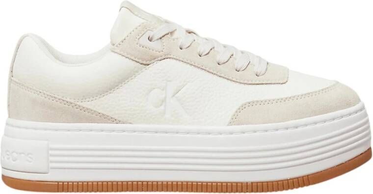 Calvin Klein Casual Sneakers voor dagelijks gebruik White Dames