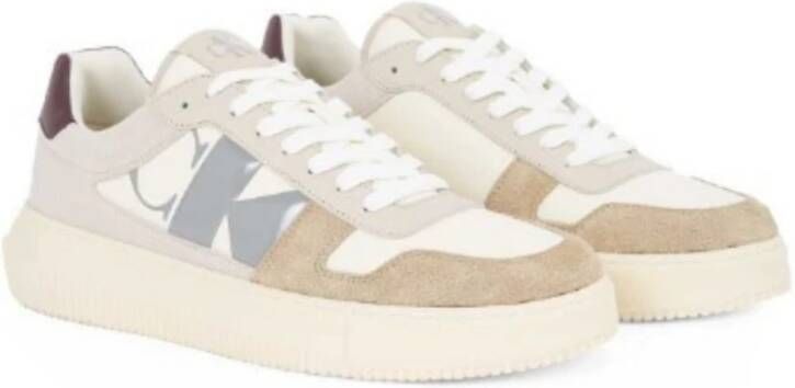 Calvin Klein Chunky Cupsole Schoenen Heren Beige Heren