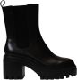 Calvin Klein Jeans Zwarte Chunky Heeled Chelsea Enkellaarzen Black Dames - Thumbnail 1